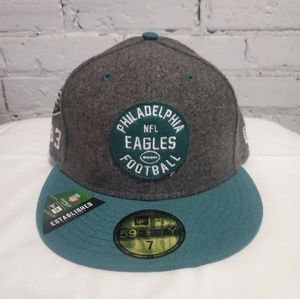New Era 59Firty Philadelphia Eagles Fitted Hat Size 7 "1933 Eagle" Side Patch